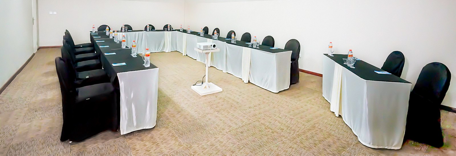 Meeting and presentation room setup